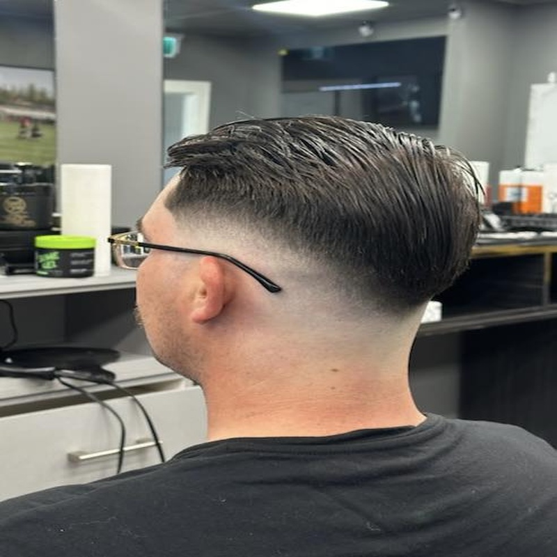 Finished haircut